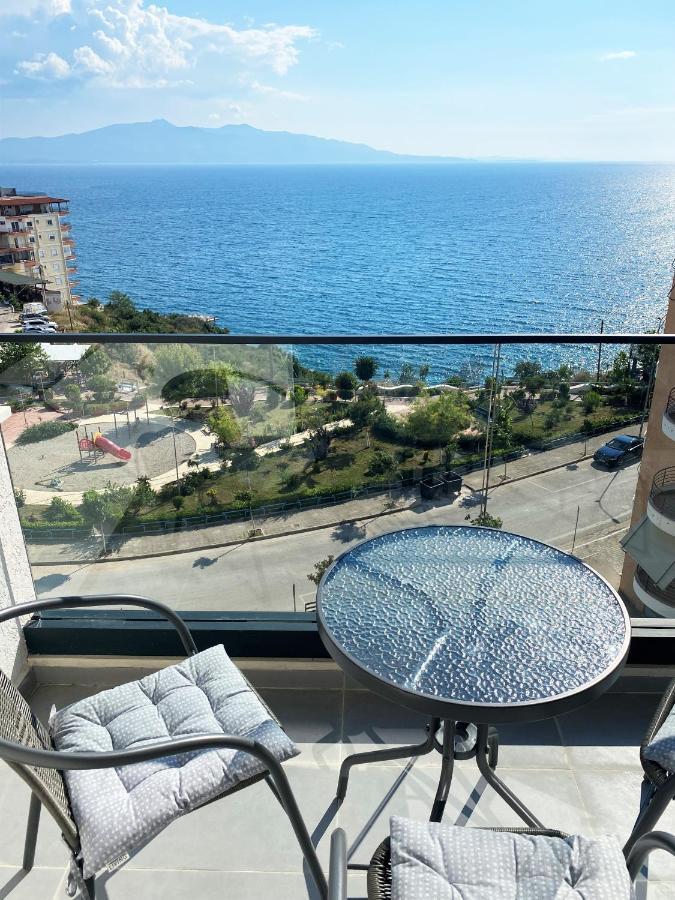 Sea View Apartment Elite2 Saranda Kültér fotó