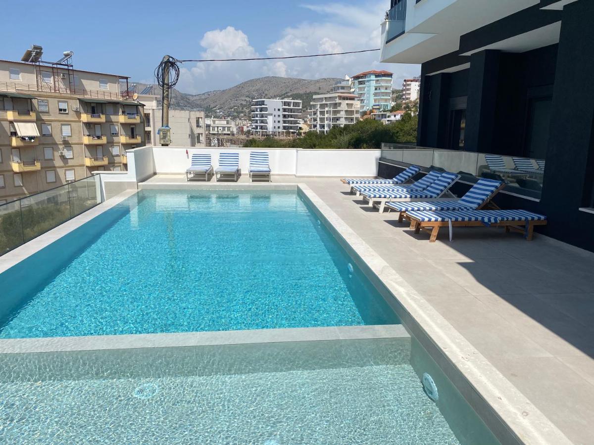 Sea View Apartment Elite2 Saranda Kültér fotó