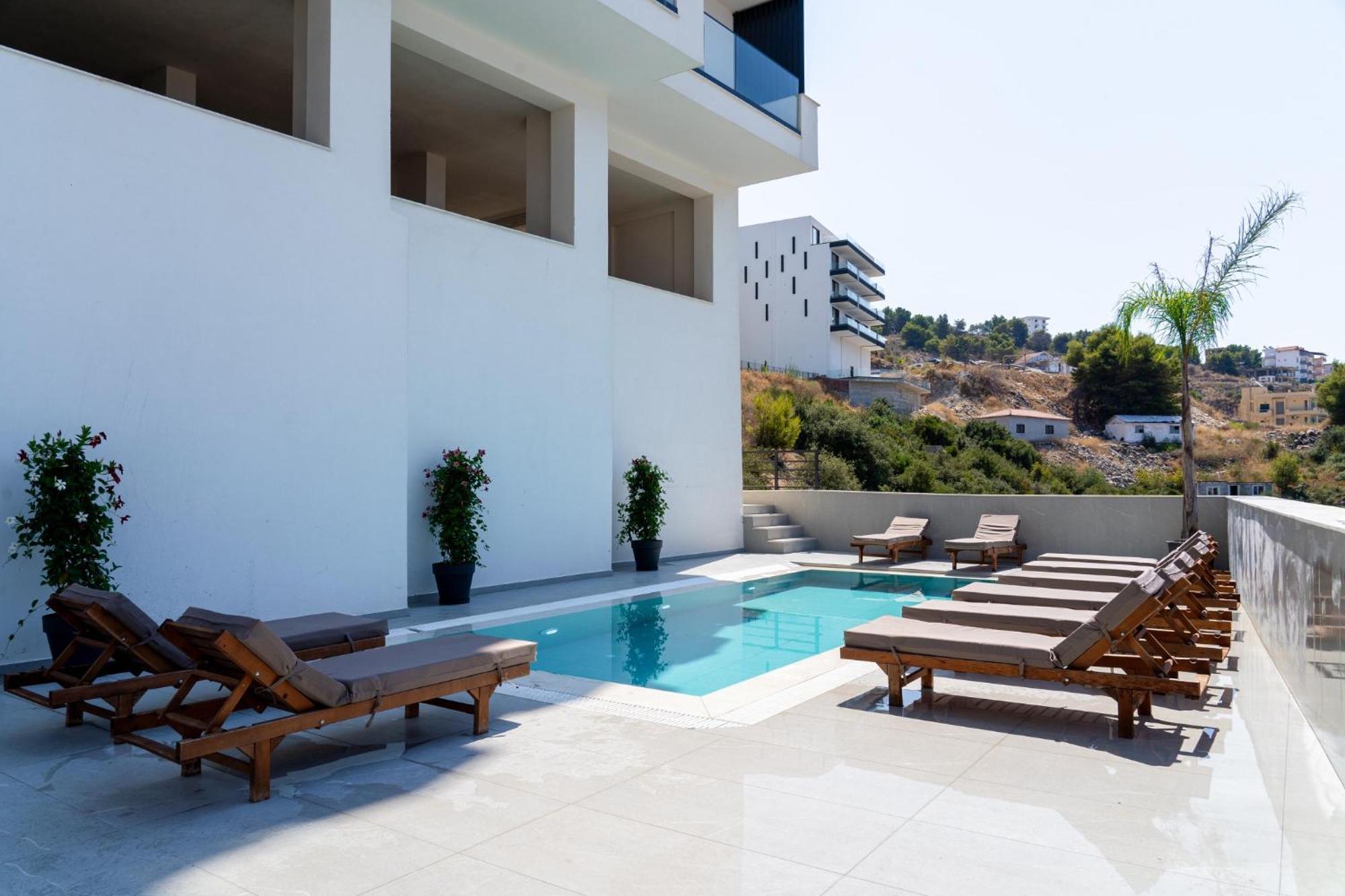 Sea View Apartment Elite2 Saranda Kültér fotó